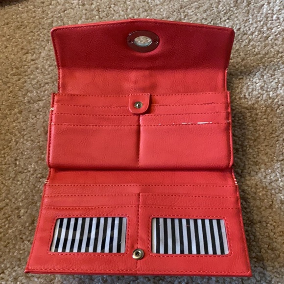 Charming Charlie Shoulder Bag W/Handles & Wallet - Picture 9 of 11